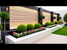 300 NEW Garden Fence Designs & Backyard Garden Wall Ideas 2025 | Modern House Exterior Design Trends