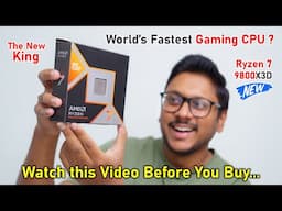 The New Gaming King..? 😱AMD Ryzen 7 9800X3D Review & Gaming Test