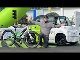 I Ride An Electric Bicycle For The First Time! Valeo 7 Speed Automatic Transmission + 750W Combo