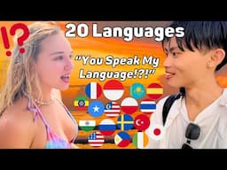 Japanese Polyglot Pulled Off the Ultimate Language Rizz in Bali!