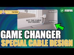 Game-Changer: Easily Run Coax & Ethernet Through Any Window!