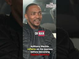 Anthony Mackie reflects on his journey to becoming Captain America #captainamerica #marvel #mcu