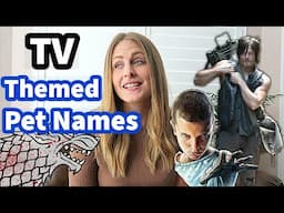 UNIQUE TV-Themed PET NAMES! 🐶📺