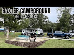 Best Campground on Table Rock Lake - Baxter COE Campground - Branson Missouri Campgrounds