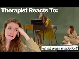 Therapist "Has a Breakdown" To: What Was I Made For? by Billie Eilish