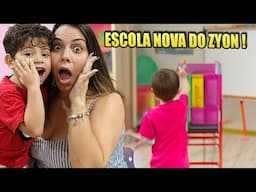 ESCOLA NOVA DO ZYON - VOU OPERAR DE NOVO? * FICARAM SOZINHOS COM A TIA E... | Kathy Castricini