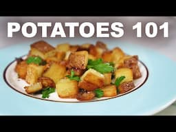 Potatoes 101: boiling, steaming, roasting, pan-frying