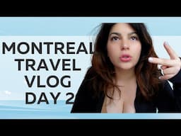 MONTREAL CANADA DAY 2 VLOG - BOOB UPDATE + MOUNT ROYAL PARK + FRENCH PASTRY TASTING