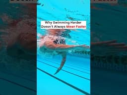 effort alone doesn’t equal speed. Streamline and sync your stroke #shorts #swimmingtechnique