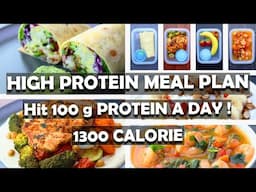 High-Protein Meal Plan for Weight Loss: 100g Protein a Day for 3 Days!