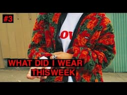 WHAT DID I WEAR THIS WEEK #3 (Supreme, Number (N)ine, Gosha, Rick Owens, Dries Van Noten)