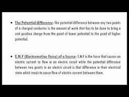 What is Potential Difference and EMF (Electromotive Force)? | DC Circuits | Rough Book