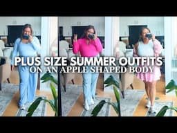 Plus Size Summer Outfits APPLE SHAPED BODIES 2024