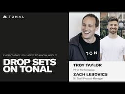 Drop Sets on Tonal: Everything You Need to Know