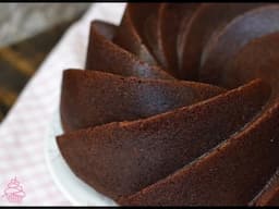 Muerte por chocolate bundt cake. Repostería