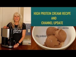 High Protein Ninja Creami Recipe Revealed + Channel Update!