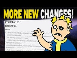 MORE NEW CHANGES Added to Fallout 76 PTS!