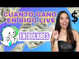 CUÁNTO SE GANA TRABAJANDO EN BIGO LIVE / TIPS PARA GANAR MÁS DINERO 💸