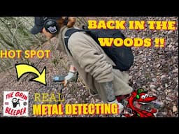 BACK IN THE WOODS REAL METAL DETECTING UK