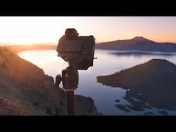 On the Edge of CRATER LAKE AT SUNRISE  //  Landscape Photography