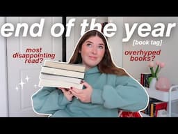 END OF THE YEAR BOOK TAG 🎄