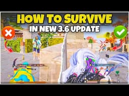 Top Secret Tips/Tricks To Survive In New Sacred Quartet Mode Update 3.6 In BGMI | Mew2.