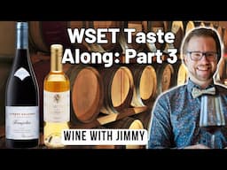 Taste Along with Jimmy Part 3: WSET Level 3 for USA | Expert Wine Exam Preparation