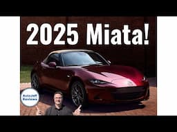 2025 Mazda MX-5 Miata 35th Anniversary STUNS in Limited Color!