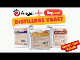 Angel and KegLand Distillers' Yeast - Yellow Label Yeast, AM-1 and AG-2