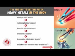 It is the key to getting rid of heavy metals