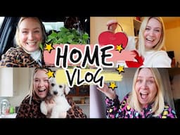 Home Project Fail, Plant Babies, Plus Size Try Ons & Packages | HOME VLOG 🏡