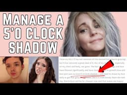 How to Get Rid of a 5 O'clock Shadow - Complete Guide (MtF Transgender)