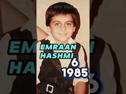 EMRAAN HASHMI Age Transformation (1979-2025) Emraan Hashmi life journey evolution #emraanhashmi