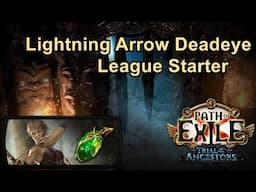 🏹⚡Path of Exile 3.22 🏹⚡Lightning Arrow Deadeye League Starter 🏹⚡Beginner/SSF Friendly🏹⚡