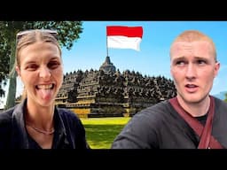 INSIDE THE WORLD'S LARGEST BUDDHIST TEMPLE (Borobudur!) 🇮🇩