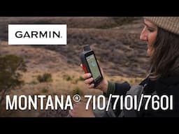 Garmin | Montana® 710i/760i | GPS portable robuste à écran tactile doté de la technologie inReach®