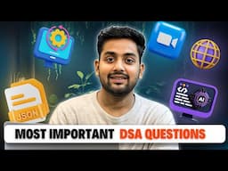 MOST Important DSA Question for Backend Developers | Placement