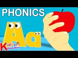 Kids Learning ABC Phonics Song | Preschool Educational Video | Nursery Rhymes | ABCD Songs