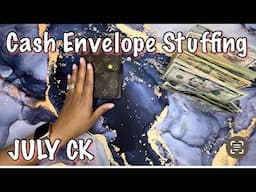 Cash Envelope Stuffing|July paycheck#shorts#sinkingfunds #savingchallenge