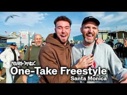 Harry Mack Does Epic 28-Minute One-Take Freestyle in Santa Monica