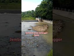 Jembatan pasar matanggor Paluta..