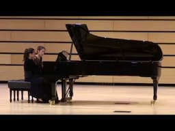 Sinfonietta Op. 49 mov.1 by Kapustin: MTNA Regionals Piano Duet- Yannie Tan and Elisabeth Tsai