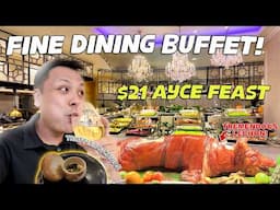 Vegas Buffet meets Fine Dining!  Trying a Fine Dining Luxury Buffet in the Philippines.