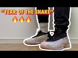 FIRST LOOK AT THE ADIDAS AE 1 LOW "YEAR OF THE SNAKE" REVIEW + ON FEET *BEST COLORWAY*