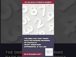 Do you have a favourite number? IELTS Speaking sample answer