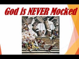 GOD IS NEVER Mocked (By Steve wa Yesu)