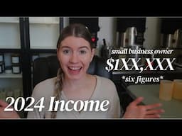 How Much Money We Made In 2024 - All Streams Of Income: Candle Business, Youtube, Affiliates, etc!