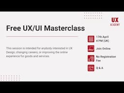 UX Academy - UX/UI Masterclass