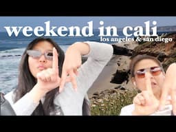 weekend in my life in cali | TIKTOK food recs, san diego, LA