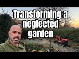 Transforming a Neglected Garden: An Incredible Makeover Journey! Part 1